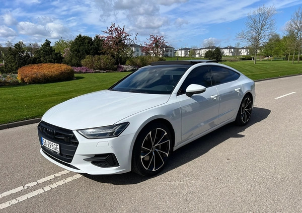 Audi A7 cena 244500 przebieg: 104000, rok produkcji 2019 z Gdynia małe 436